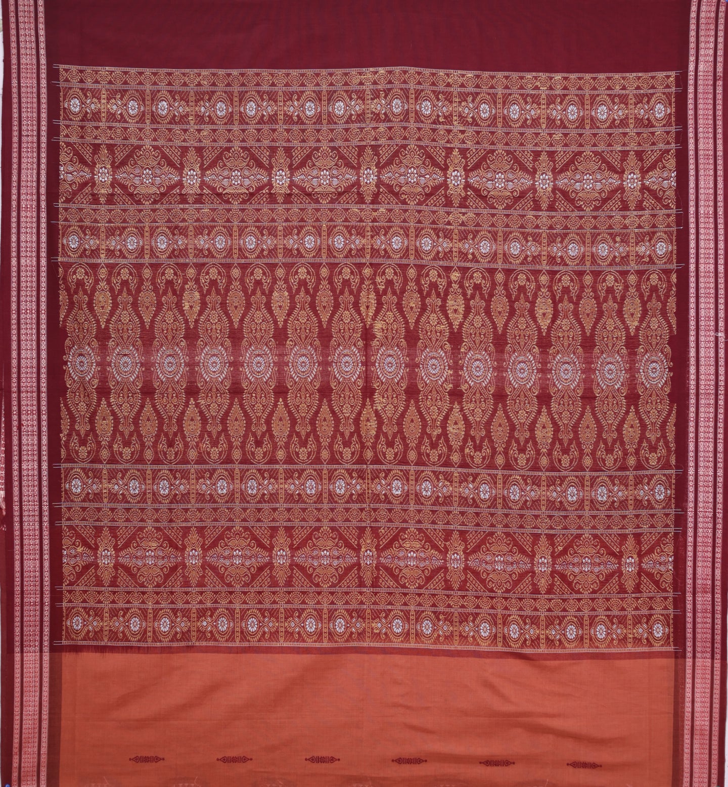 Light Brown Bomkai Saree