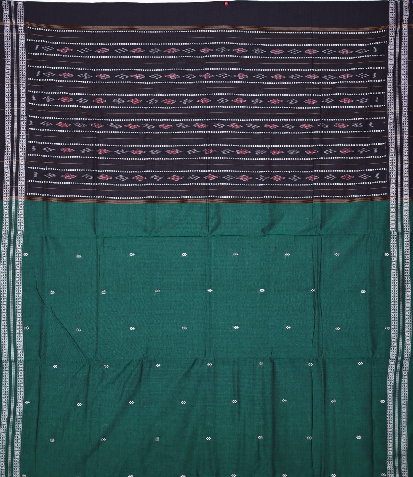 Green Mini Butti Saree