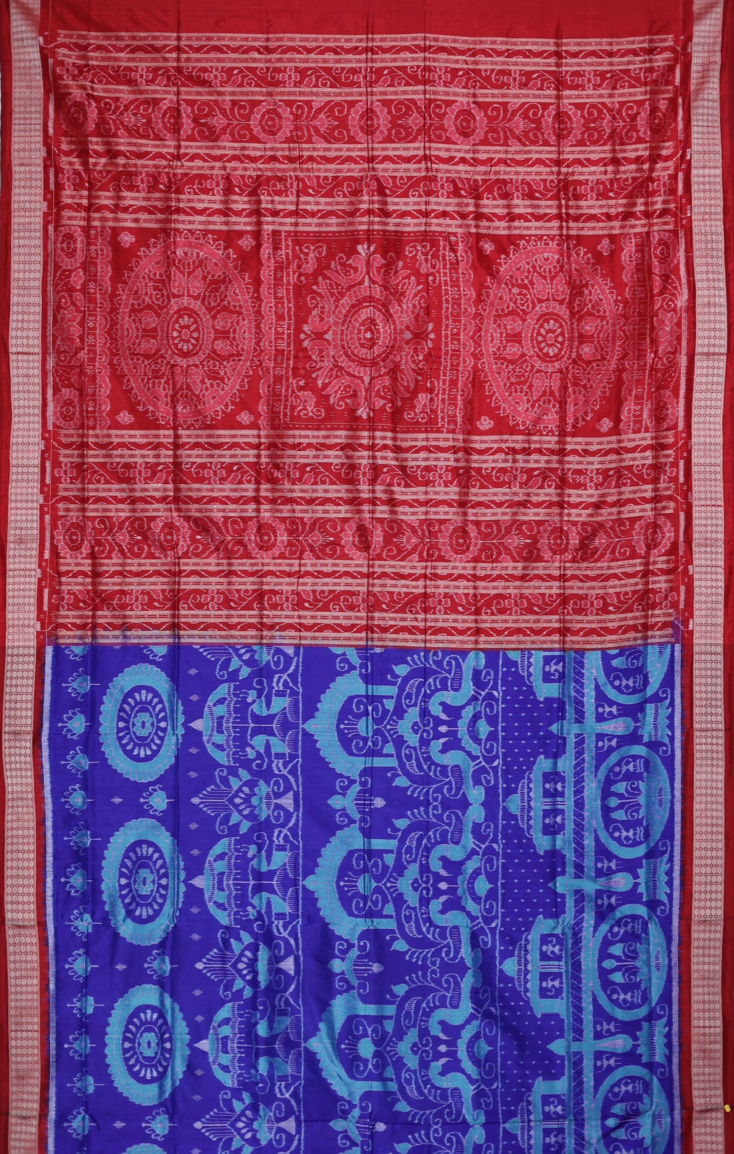 Blue Berry Body Bandha Tissue Saree
