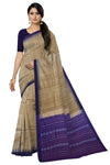 Matha Temple Border Tussar Kotpad Saree | Odisha Handloom GI Tagged | Devnika