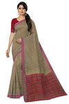 Reddish Green Traditional Body Bandha Saree | Odisha Handloom GI Tagged | Devnika