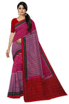 Mamey Pink Traditional Body Bandha Saree | Odisha Handloom GI Tagged | Devnika