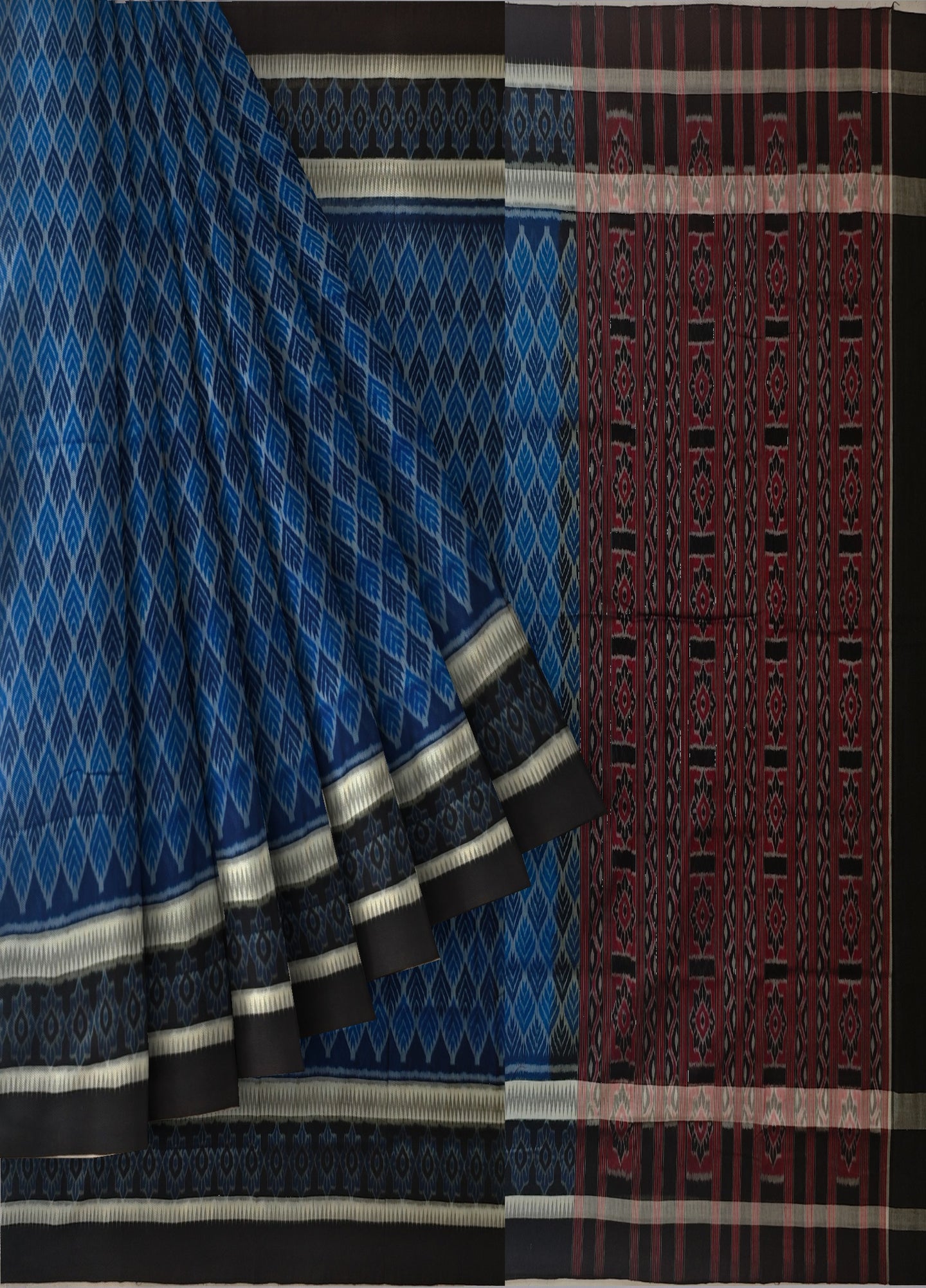 Sumati Traditional Body Bandha Saree | Odisha Handloom GI Tagged | Devnika